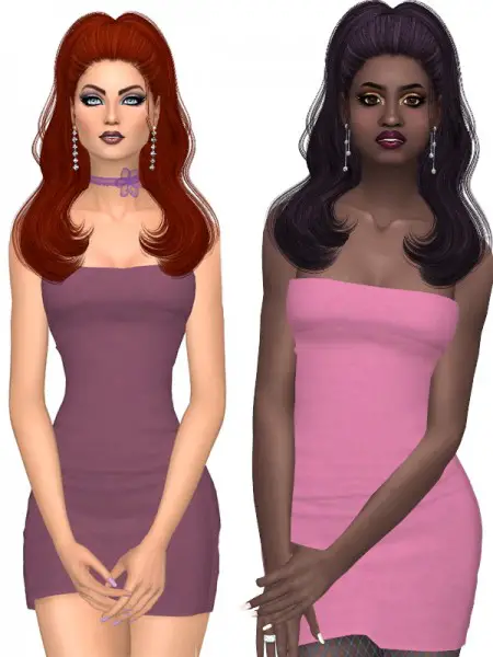 Sims Fun Stuff: Sclub`s Ariana hair retextured for Sims 4