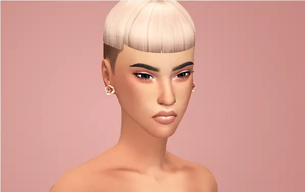 Grimcookies: Credence hair for Sims 4