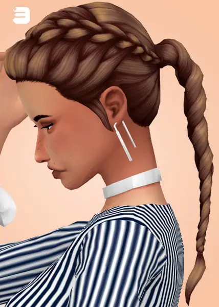 Tranquility Sims: Hair Dump recolored in naturals and unnaturals for Sims 4