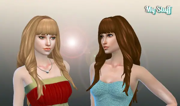 Mystufforigin: Emma Hairstyle for Sims 4