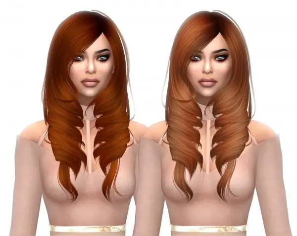 Kenzar Sims: Anto`s Bamboo naturals hair recolor for Sims 4