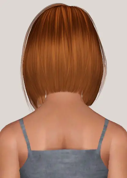 Slythersim: Anto`s Titanium hair retextured for Sims 4