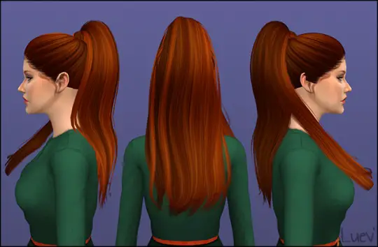 Mertiuza: Tsminh`s Moonlight 27 hair retextured for Sims 4