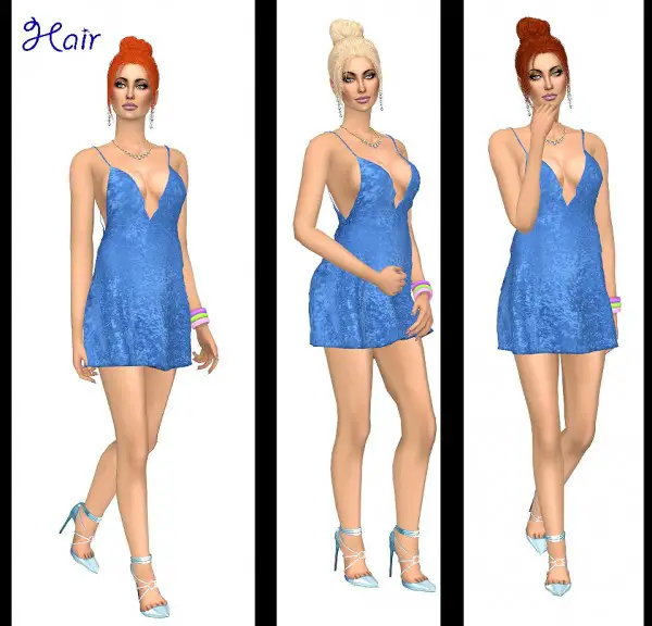 Sims Fun Stuff: Nightcrawler`s Impulse Hair retextured for Sims 4