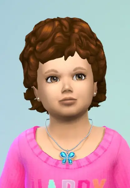 Birksches sims blog: CurlyHead Toddler for Sims 4