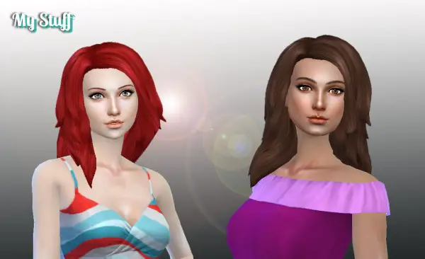 Mystufforigin: Autumn Hairstyle for Sims 4
