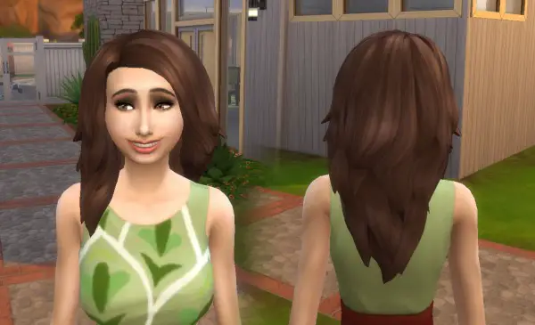 Mystufforigin: Autumn Hairstyle for Sims 4