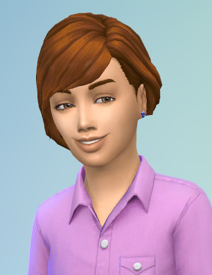 Birksches sims blog: Side Bangs Hair for Sims 4