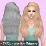 Sims 4 Hairs ~ Ivo-Sims: Clumsy hair