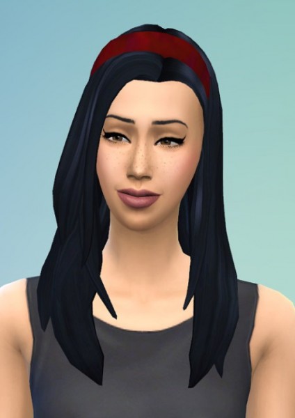 Birksches sims blog: Mathilda Hair for Sims 4