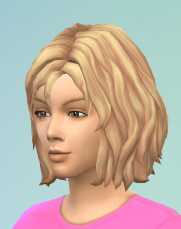 Birksches sims blog: Midwavy Hair retextured for Sims 4