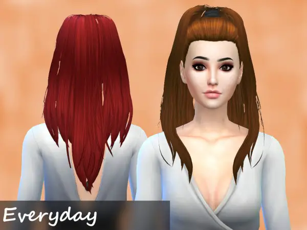 Mikerashi: Everyday Hair for Sims 4