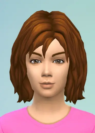 Birksches sims blog: Midwavy Hair retextured for Sims 4
