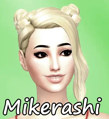 Mikerashi: Victoria Hair for Sims 4