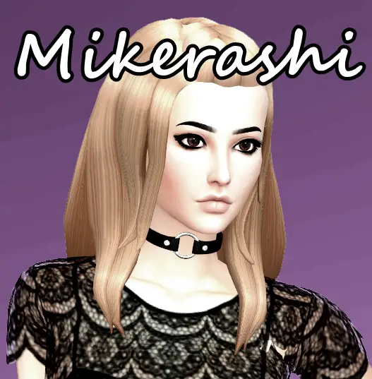 Mikerashi: Journey Hair for Sims 4