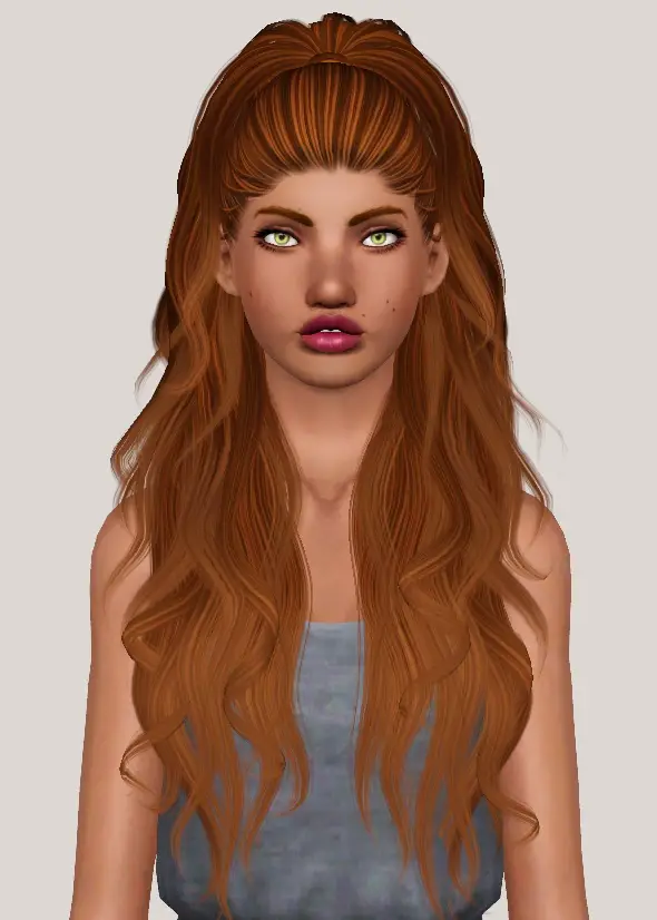 Slythersim Anto`s Atenea And Carmin Hair Retextured Sims 4 Hairs