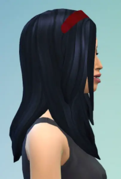 Birksches sims blog: Mathilda Hair for Sims 4