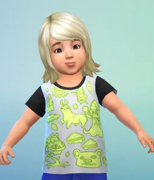 Birksches sims blog: Babys Bob hair bor boys for Sims 4