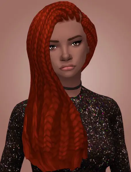 Butterscotchsims: Morning Glory Hair for Sims 4