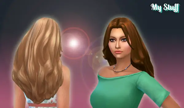 Mystufforigin: Madeline Hair for Sims 4
