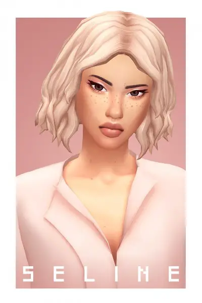 Grimcookies: Seline hair for Sims 4