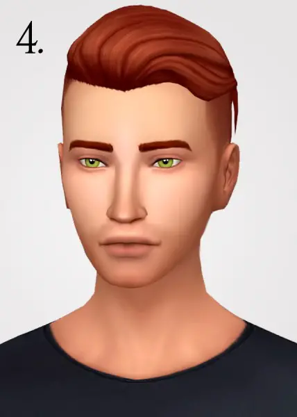 Tranquility Sims: Hair Dump recolored in naturals and unnaturals colors for Sims 4