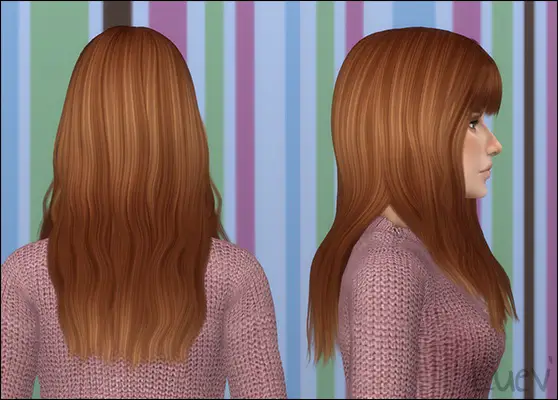 Mertiuza: Cazy`s taylr alphaedit hair for Sims 4