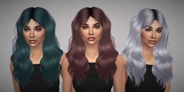 Sims 4 Hairs ~ Aveline Sims: LeahLillith`s Rogue hair retextured