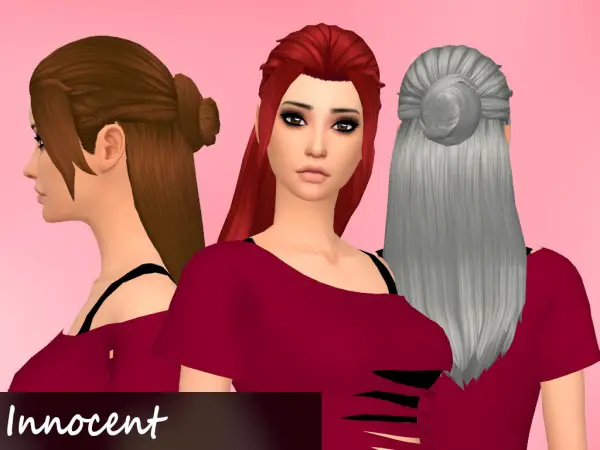 Mikerashi: Innocent Hair for Sims 4