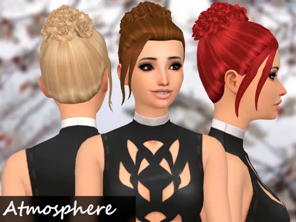 Mikerashi: Atmosphere Hair for Sims 4