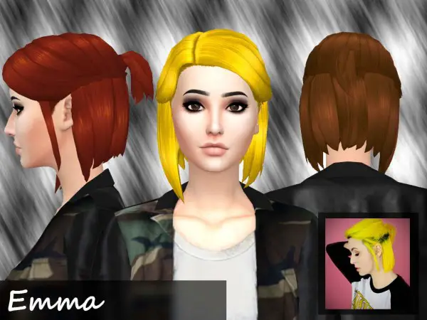 Mikerashi: Emma Hair for Sims 4