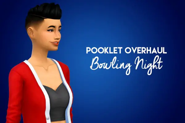 Swirl Goodies: Bowling hair retextured for Sims 4