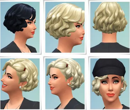 Birksches sims blog: Cinema hair for Sims 4