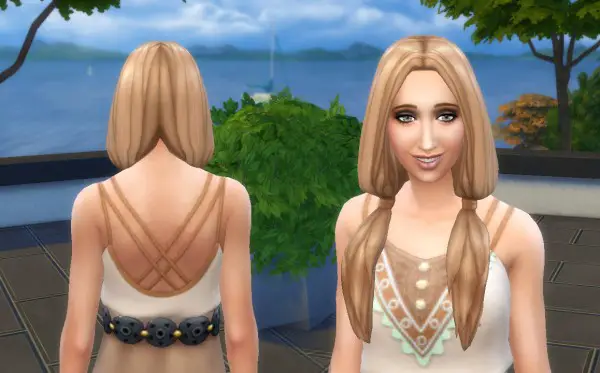 Mystufforigin: Candy Hair retextured for Sims 4