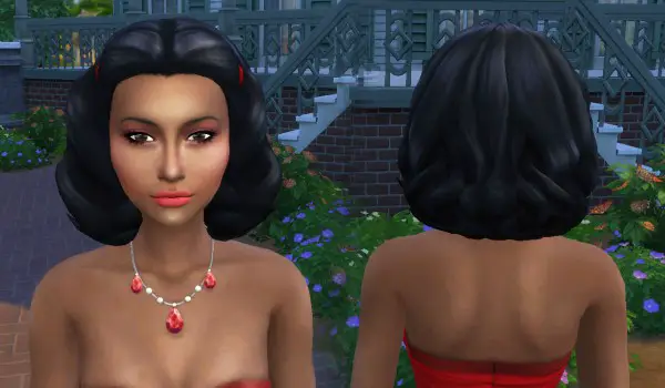 Mystufforigin: Lovely Curls Version 2 for Sims 4