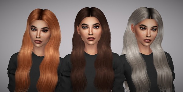 Sims 4 Hairs ~ Aveline Sims: Ade Darma`sLorde hair retextured