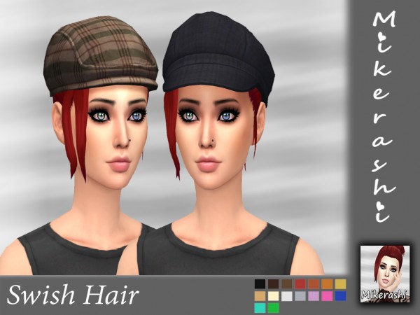 Mikerashi: Swish Hai for Sims 4