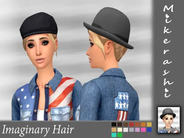 Mikerashi: Imaginary Hair for Sims 4