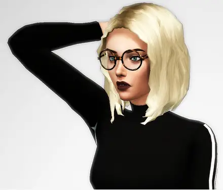 Choco Sims: Adele hair for Sims 4