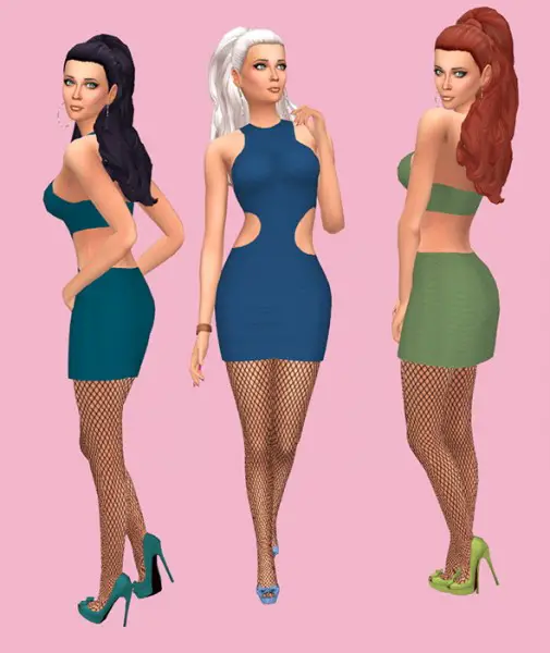 Sims Fun Stuff: Cheerleader Hair retextured for Sims 4