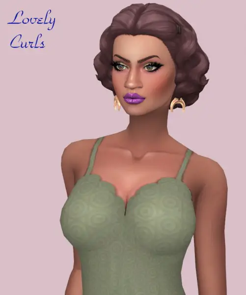 Sims Fun Stuff: Catherine, Lovely Curls, Isabella and Butterfyl`s 199 hairs retextured for Sims 4