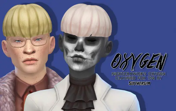 Slythersim: Nightcrawler’s Oxygen Clayified for Sims 4