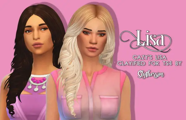 Slythersim: Cazy’s Lisa Clayified f for Sims 4