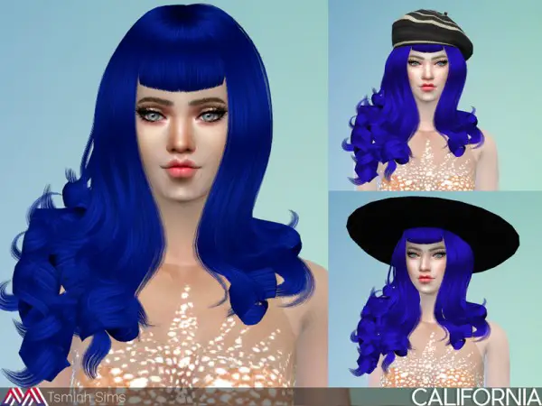 The Sims Resource: California Hair 30 by TsminhSims for Sims 4