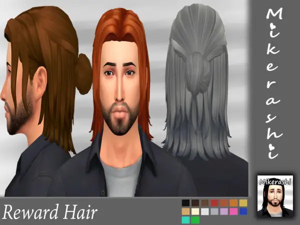 Mikerashi: Reward Hair for Sims 4
