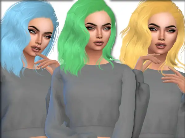 Simsworkshop: Sintikila`s Queen hair recolored by xLovelysimmer100x for Sims 4
