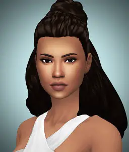 The Sims Resource: Stealthic Vivacity hairstyle retextured - Sims 4 Hairs