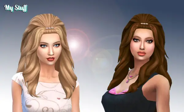 Mystufforigin: Daniella Hair for Sims 4