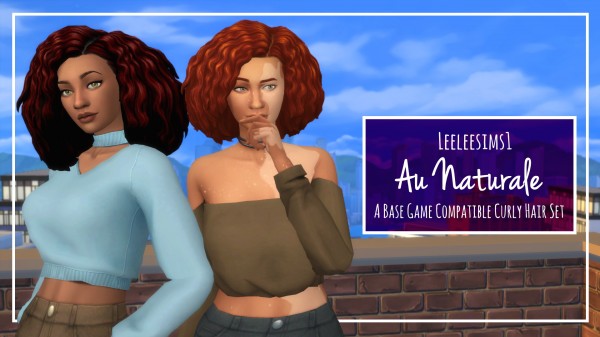 Simsworkshop: Au Naturale hair for Sims 4