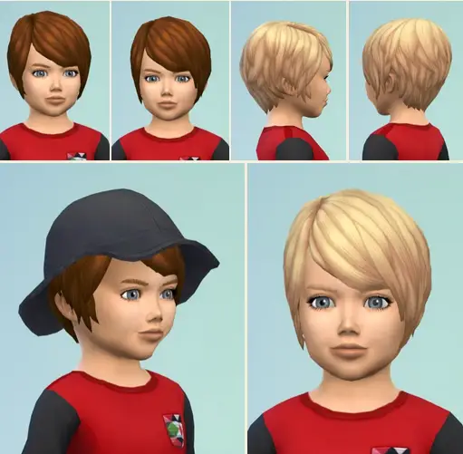 Birksches sims blog: Toddlers PixieBob 2 Versions for Sims 4